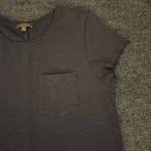 Lilla P  T Shirt Dress Midi Pocket Short Sleeve Tee cotton Size S Comfort Comfy